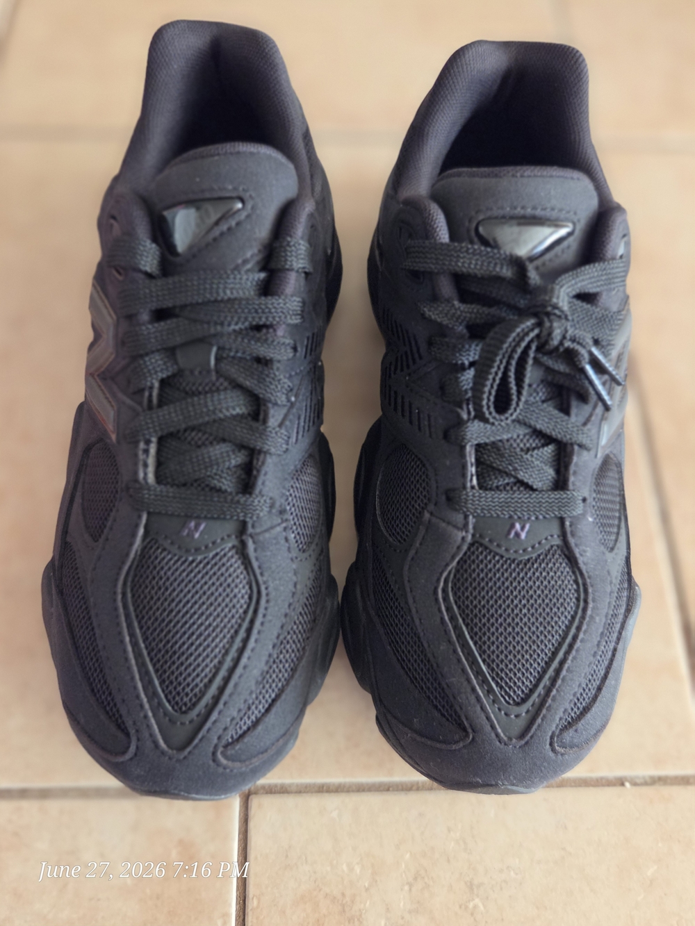 New Balance Kids Black Sneakers